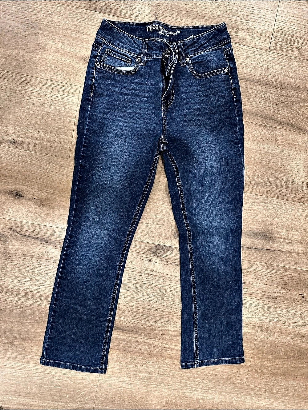 M jeans by Maurice’s Straight Leg Jeans in Blue Size 6 short